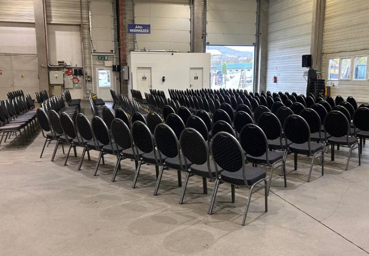 fekete konferenciaszékek bérlése, brent.hu