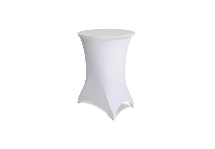 Spandex könyöklőhuzat fehér (fehér tetővel)