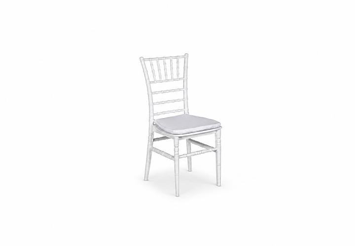 chiavari szék fehér PP