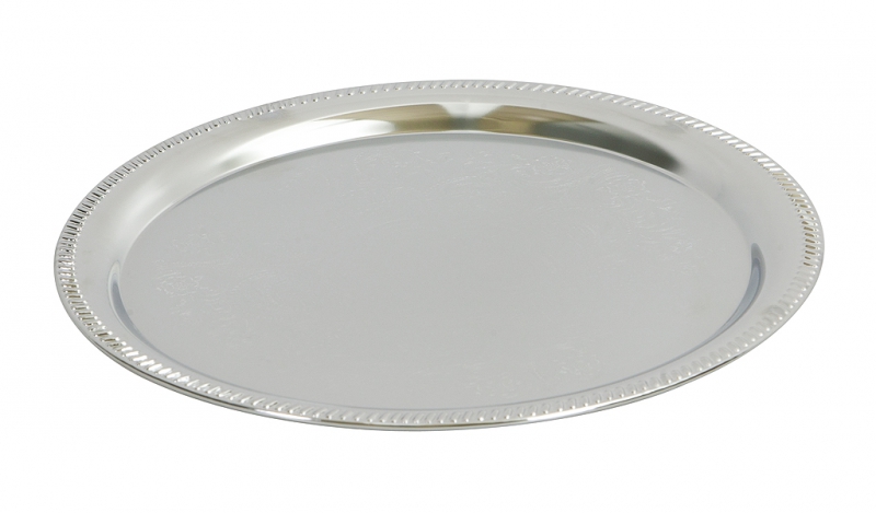 fémtálca kör (40cm) bérlés