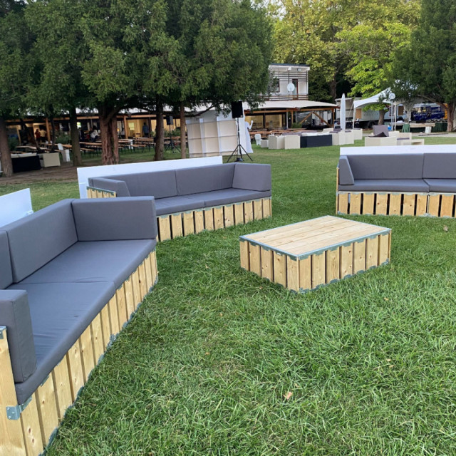 wood lounge szett bérlés , brent.hu