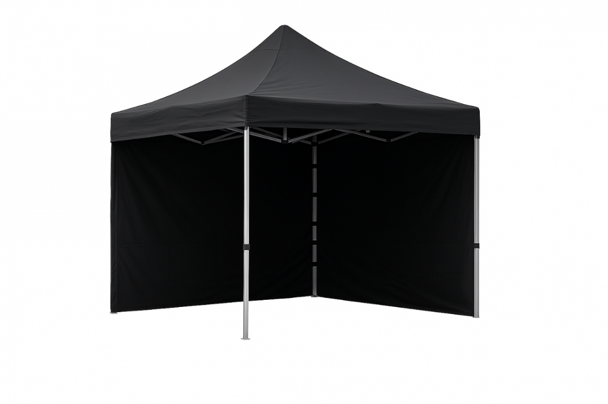 fekete party sátor bérlés, brent.hu