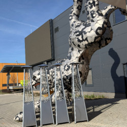 piramis hőkandeláber bérlés, brent.hu